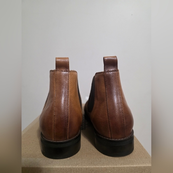 Men\'s Brown Chelsea Boots - Suede Leather Slip-On main image 10